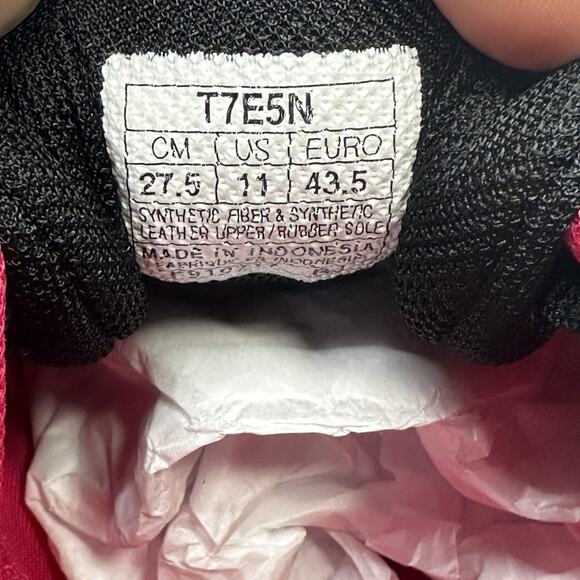 ASICS Gel-Exalt 4 Running Shoes Black Pink & White Sneakers Women’s Size 11 - Picture 8 of 8